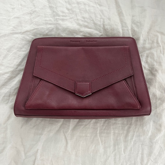 Proenza Schouler PS13 Clutch Bag in Pinot Noir *please read* - Picture 1 of 10